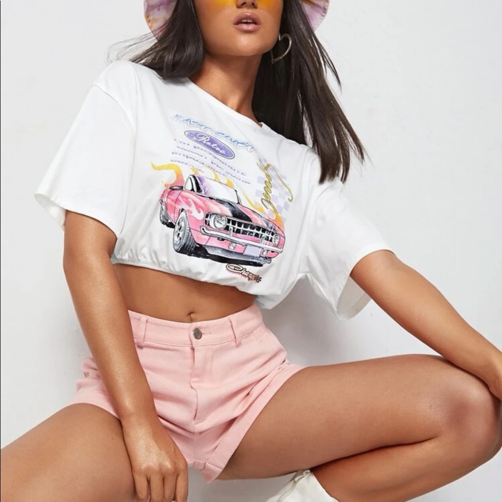 Car Crop Top
